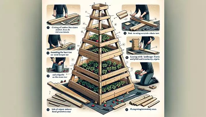 How To Build A Strawberry Pyramid Planter A Comprehensive Guide